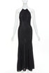 Women's Alexandre Vauthier Crystal Halter Dress