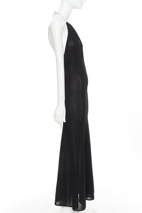 Women's Alexandre Vauthier Crystal Halter Dress