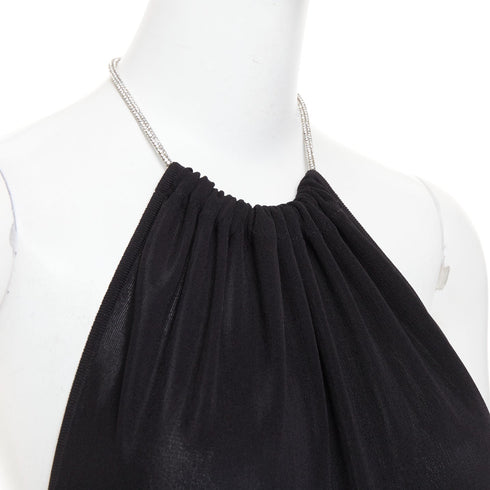 Women's Alexandre Vauthier Crystal Halter Dress