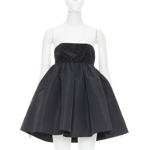 Women's Alexandre Vauthier Taffeta Babydoll Dress