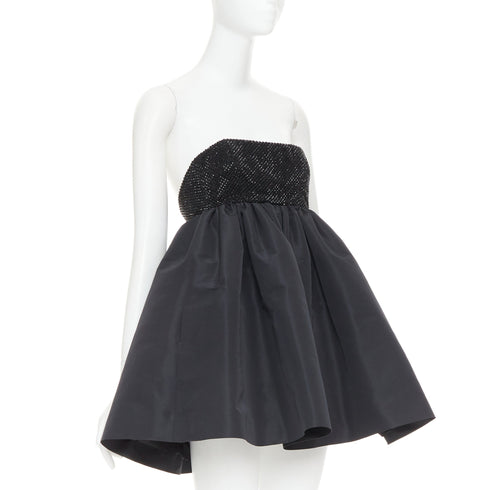 Women's Alexandre Vauthier Taffeta Babydoll Dress