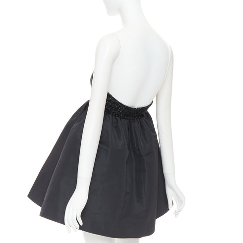 Women's Alexandre Vauthier Taffeta Babydoll Dress