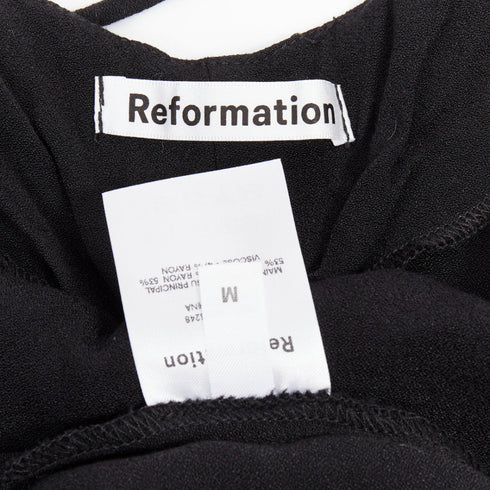 Women's Reformation Tie Waist Open Back Dress