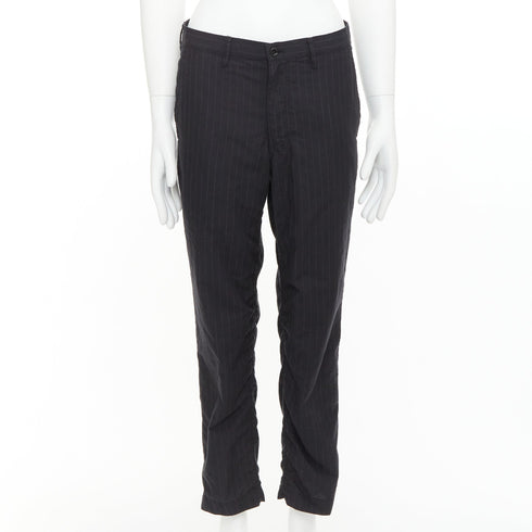 Men's Comme Des Garcons Wooly Pinstripe Pants