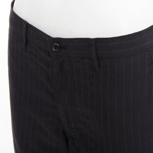 Men's Comme Des Garcons Wooly Pinstripe Pants