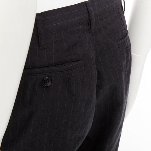 Men's Comme Des Garcons Wooly Pinstripe Pants