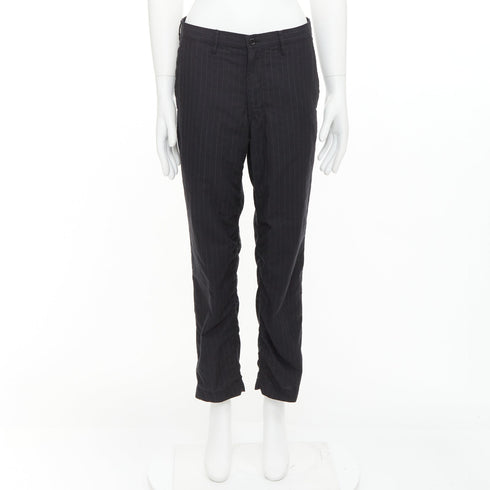 Men's Comme Des Garcons Wooly Pinstripe Pants