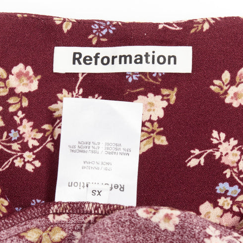 Women's Reformation Marlowe Viscose Floral Dress