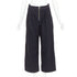 Women's Reformation Navy Pinstripe Wide Pants