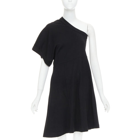 Women's Comme Des Garcons 2014 Wool One Shoulder Gown