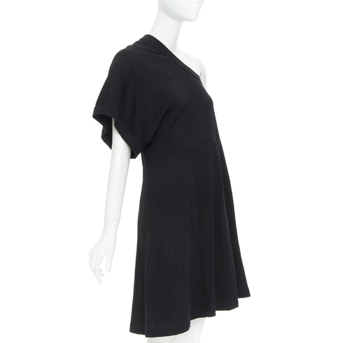 Women's Comme Des Garcons 2014 Wool One Shoulder Gown