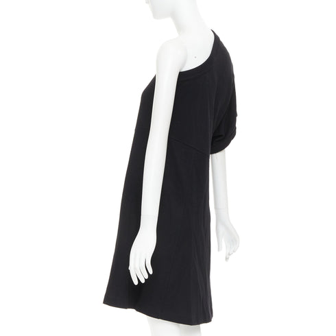 Women's Comme Des Garcons 2014 Wool One Shoulder Gown