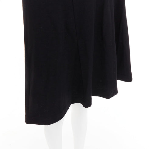 Women's Comme Des Garcons 2014 Wool One Shoulder Gown