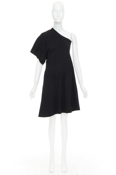 Women's Comme Des Garcons 2014 Wool One Shoulder Gown