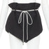 Women's Alexandre Vauthier Crystal Belt Shorts