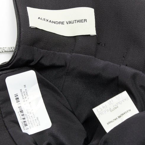 Women's Alexandre Vauthier Crystal Belt Shorts