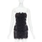 Women's Alexandre Vauthier Pleated Lace Dress