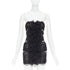 Women's Alexandre Vauthier Pleated Lace Dress