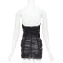 Women's Alexandre Vauthier Pleated Lace Dress