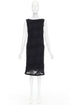 Women's Jil Sander Floral Cloque Sheer Dress