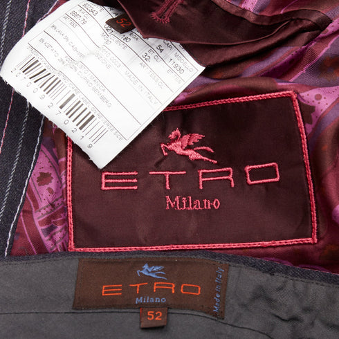 Men's Etro Wool Cashmere Blazer Pants Set