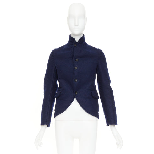Women's Comme Des Garcons 2007 Felt Cropped Jacket