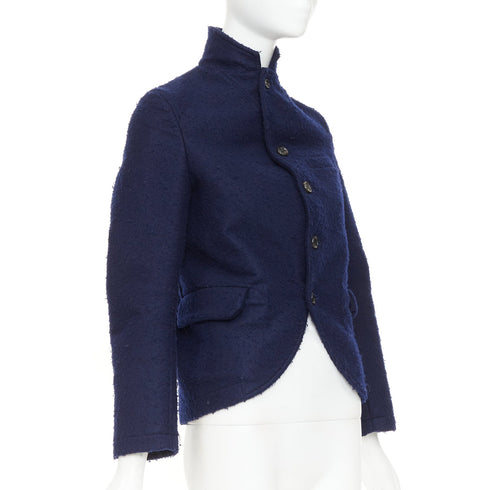Women's Comme Des Garcons 2007 Felt Cropped Jacket