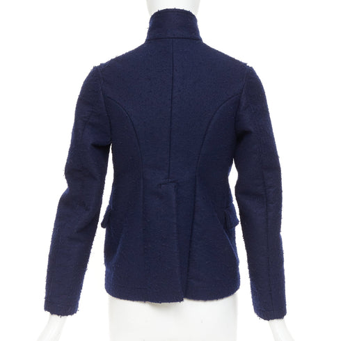Women's Comme Des Garcons 2007 Felt Cropped Jacket