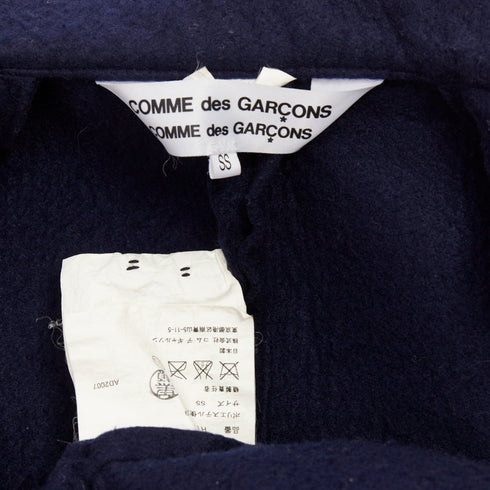Women's Comme Des Garcons 2007 Felt Cropped Jacket