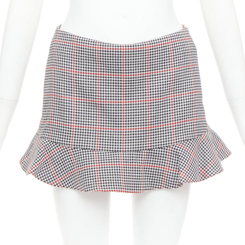 Women's Red Valentino Houndstooth Print Skort