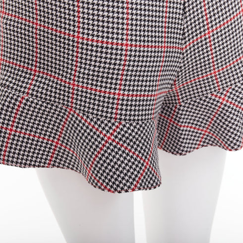 Women's Red Valentino Houndstooth Print Skort