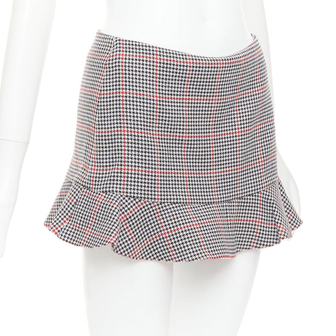 Women's Red Valentino Houndstooth Print Skort