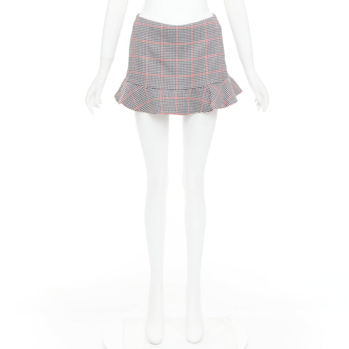 Women's Red Valentino Houndstooth Print Skort