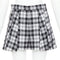 Women's Red Valentino Virgin Wool Checked Skort