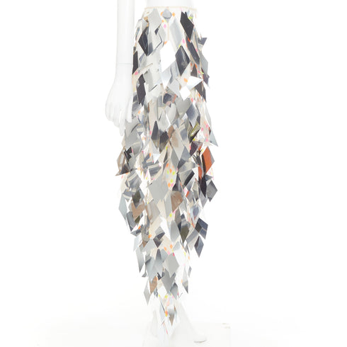 Women's Alexandre Vauthier Embellished Paillettes Skirt