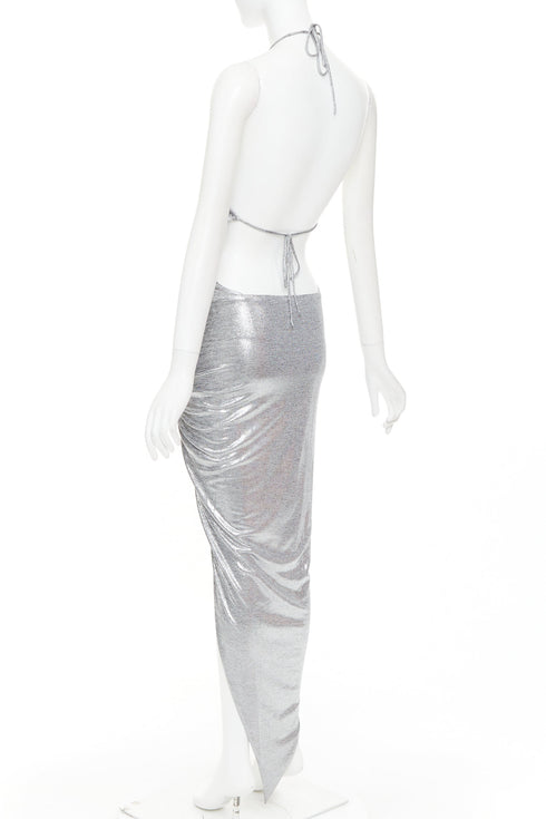 Women's Alexandre Vauthier Halter Backless Dress