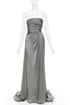 Women's Alexandre Vauthier Strapless High Slit Gown