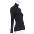 Women's Jil Sander Open Back Ruched Turtleneck