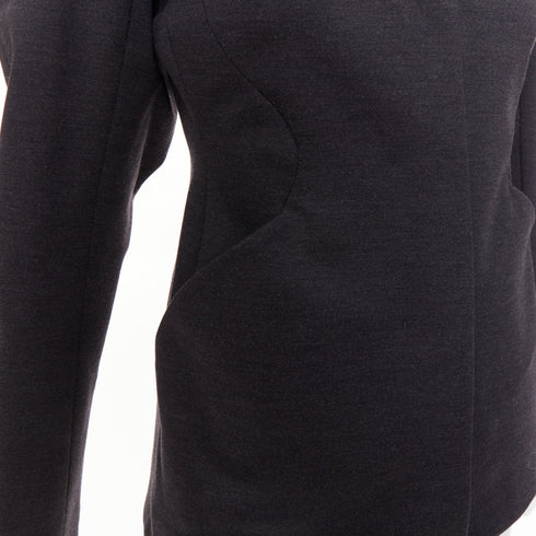 Women's Jil Sander Grey Wool Hourglass Blazer