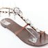 Women's Giuseppe Zanotti Crystal Leather Sandals