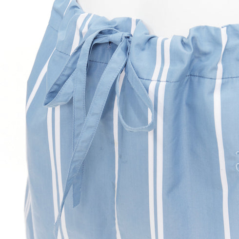 Women's Jil Sander Striped Drawstring Boxer Shorts