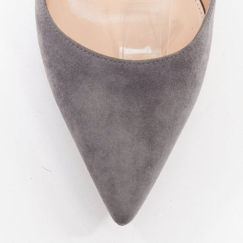 Women's Gianvito Rossi Suede Cuff Ankle Pumps