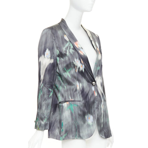 Women's Giorgio Armani Silk Abstract Blazer