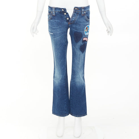 Women's Dsquared2 2004 Reworked Bootcut Jeans