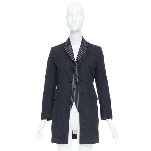 Women's Comme Des Garcons 2010 Double Layer Coat