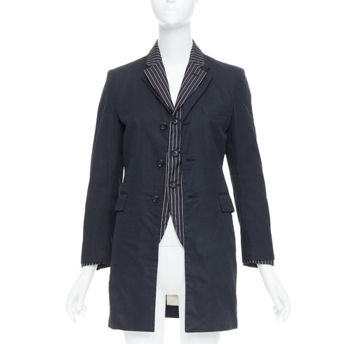 Women's Comme Des Garcons 2010 Double Layer Coat