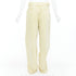 Women's Jil Sander Cotton Belted Wide Leg Pants