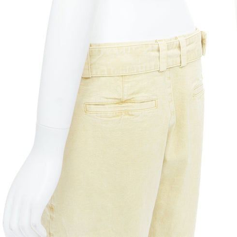 Women's Jil Sander Cotton Belted Wide Leg Pants