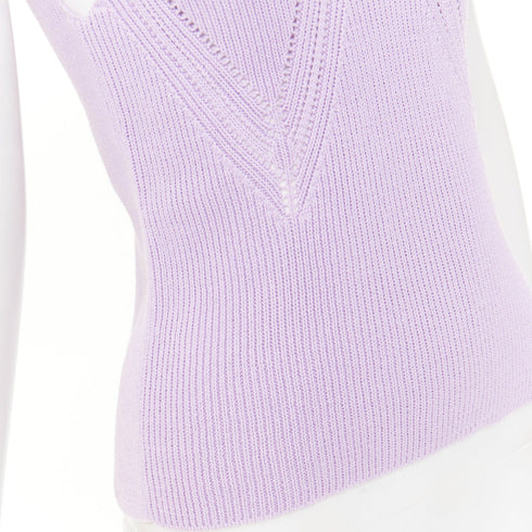 Women's Jil Sander Chevron Pointelle Tank Top