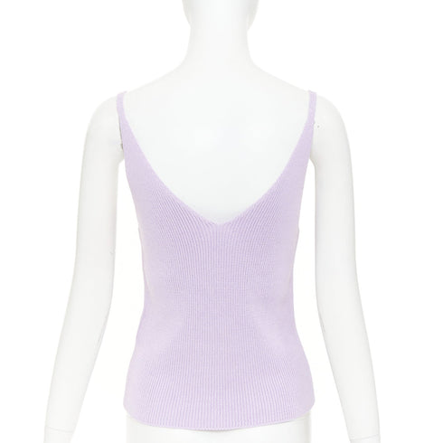 Women's Jil Sander Chevron Pointelle Tank Top